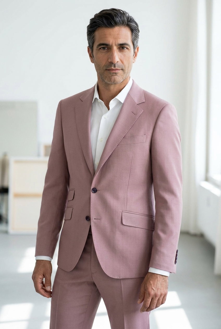 Anzug – SUMMER TARGET, Rose Pink Solid