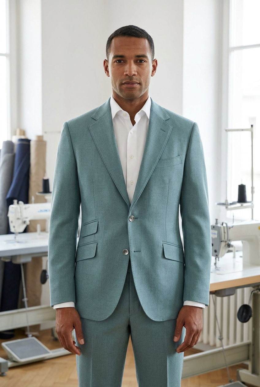 Anzug – SUMMER TARGET, Seafoam Solid