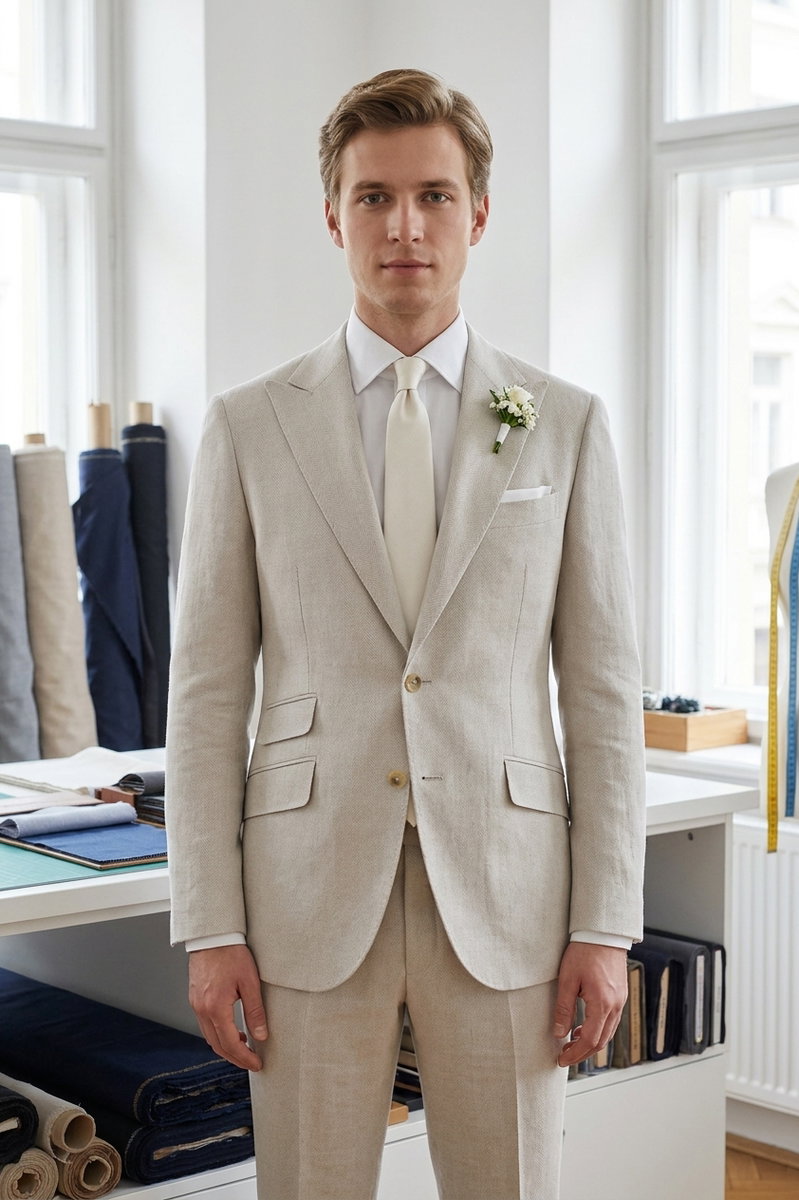 Maßanzug aus Casual Irish Linen (Volume: 616)