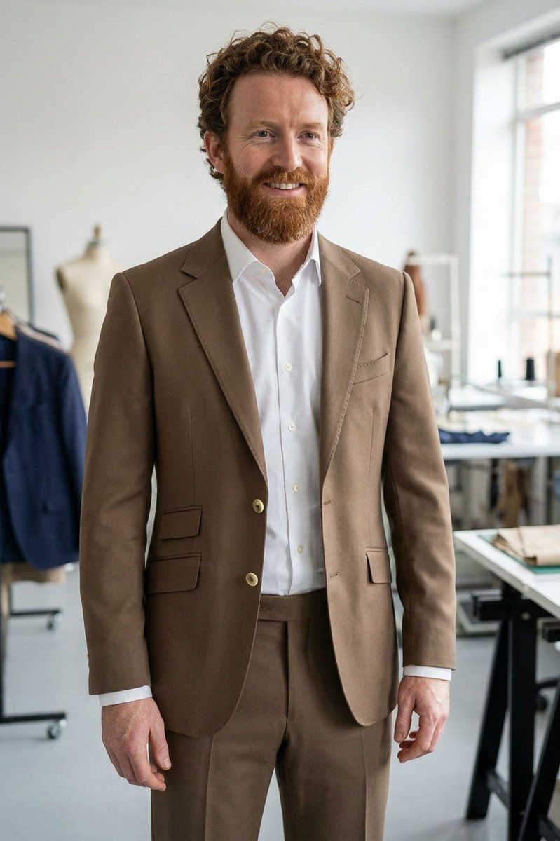 Maßanzug aus Luxury Wool Stretch (Volume: 667)