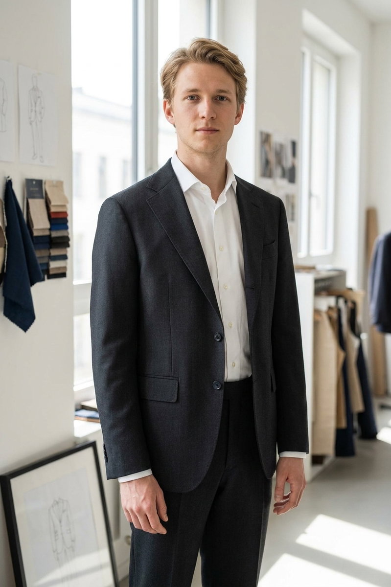 Maßanzug aus Luxury Wool Stretch (Volume: 667)