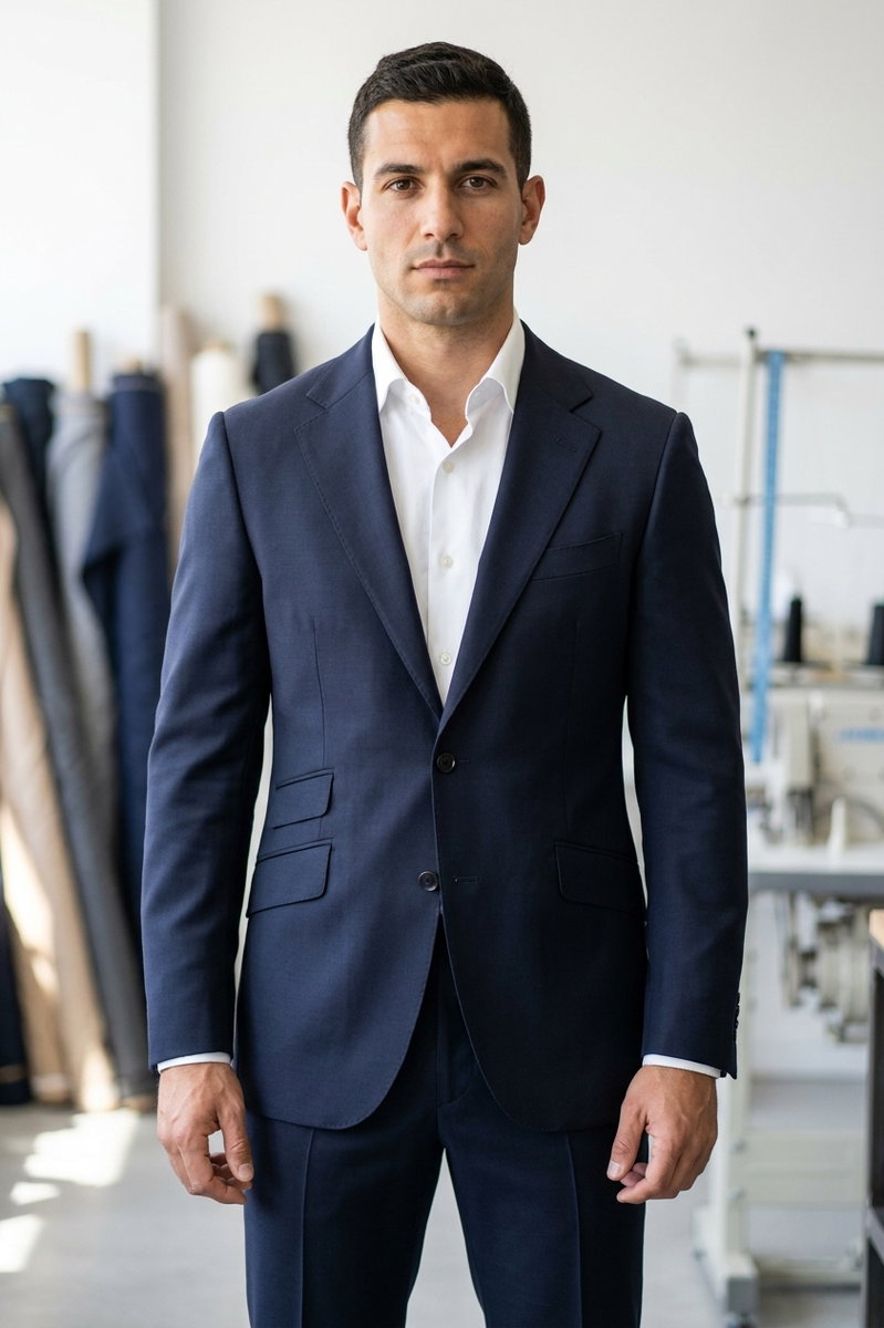 Maßanzug aus Luxury Wool Stretch (Volume: 667)
